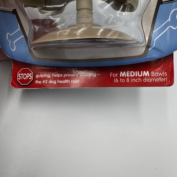 Loving Pets Slow Feeder Gobble Stopper Medium 6–8” Pet Bowl Insert - Picture 6 of 7